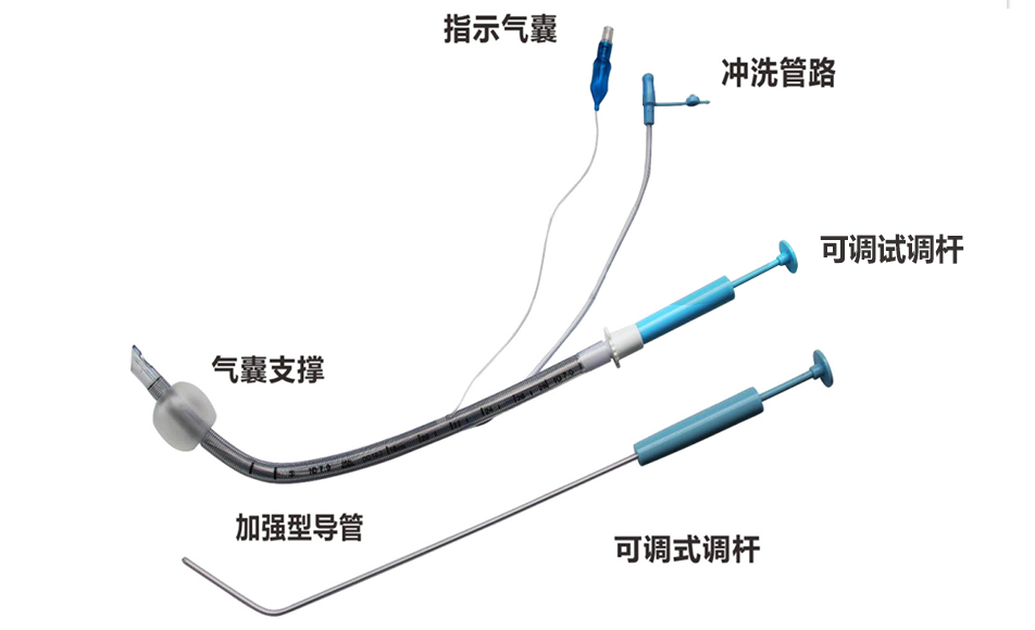 【順邦】一次性使用可調式氣管導管